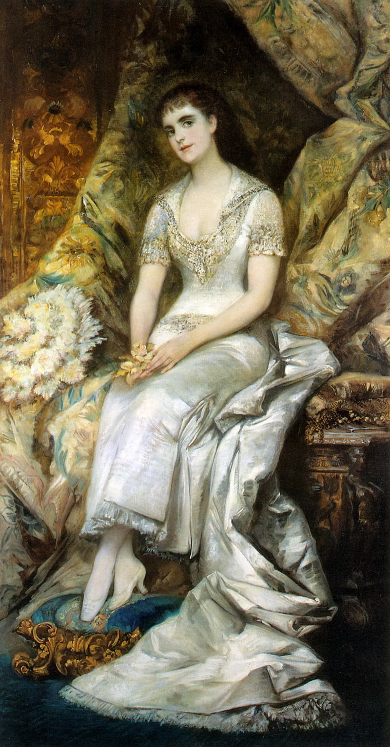 Un elegante signora